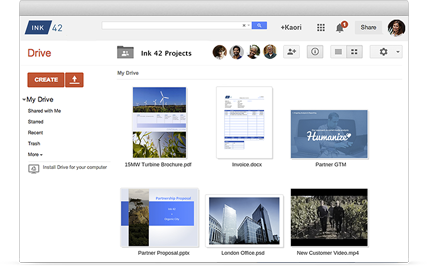 Google Drive File Browser