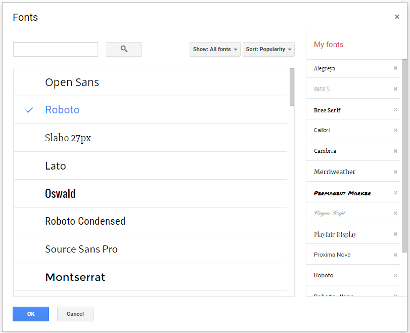 Google Tip: Adding additional fonts to Google Docs - SimCloud